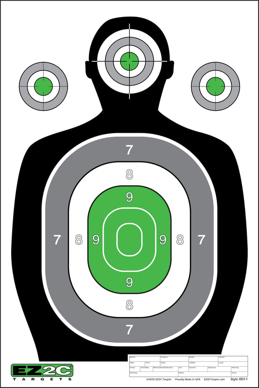 50 Range Target All EZ2C Targets