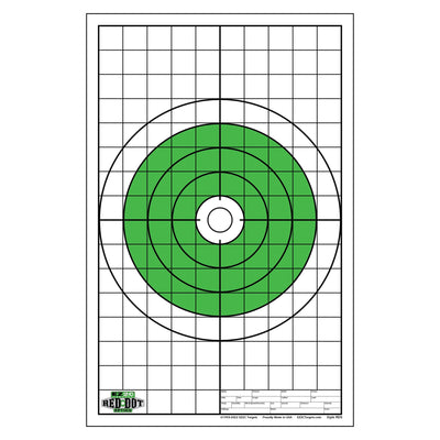 EZ2C Targets RD5: Shooting Paper Targets for Range 11"x17" USA MADE